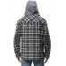 2021 NEW CASUAL FLEECE PLAID HOODIE JACKETS