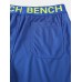 Mens Sport Solid Color Patchwork Letter Waistband Quick Dry Breathable Mid Waist Shorts