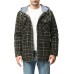 2021 NEW CASUAL FLEECE PLAID HOODIE JACKETS